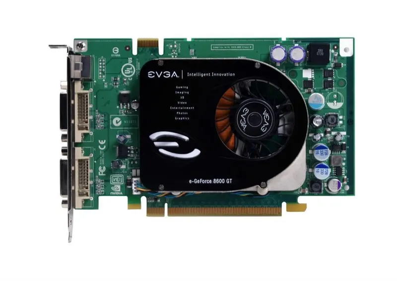 Scc Card 256-P2-N758-A1 - EVGA GeForce 8600 GT SCC 256MB — $778.64 | Pro Disk ...