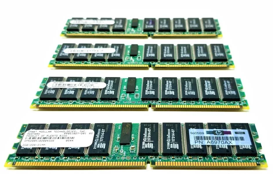 A6970A - HP 8GB Kit (4 X 2GB) DDR-266MHz PC2100 — $106.46 | Pro Disk ...