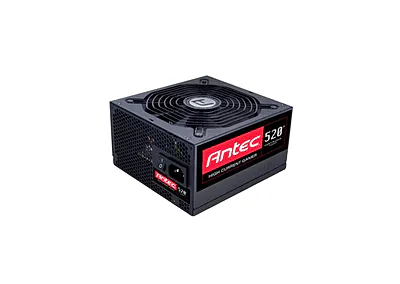 0-761345-10750-1 - Antec High Current Gamer HCG-520 520-Watts 110-220V 88% Efficiency AC ATX12V & EPS12V Internal Power Supply