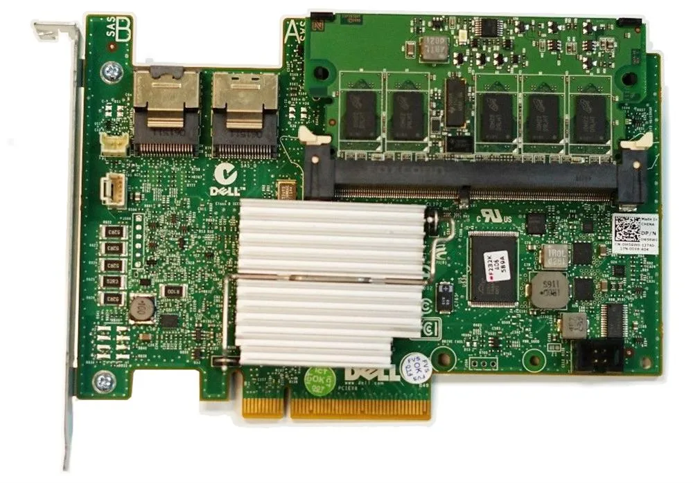 003NDP - Dell LSI MegaRAID Dual-Port SAS / SATA 2.0 6Gb/s PCI-Express RAID Controller Card