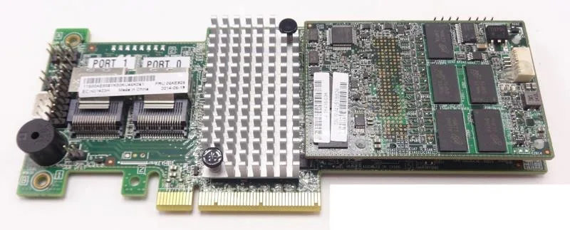 00AE809 - IBM ServeRAID M5016 6Gb/s PCI-E 2.0 X8 Two mSAS SFF-8087 Internal Connectors SAS/SATA Controller.