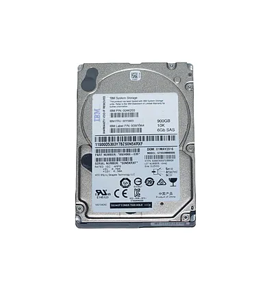 00AK203 - IBM 900GB 10000RPM SAS 6Gb/s Hot-Swappable 2.5-inch Hard Drive for Storewize V5000