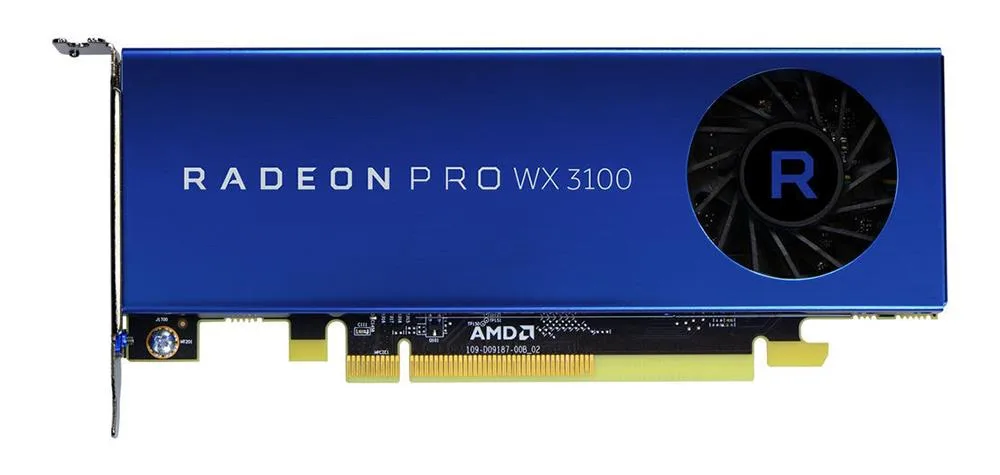00GN79 - Dell AMD Radeon Pro WX 3100 4GB 2x Mini DisplayPort Full Height Video Graphic Card