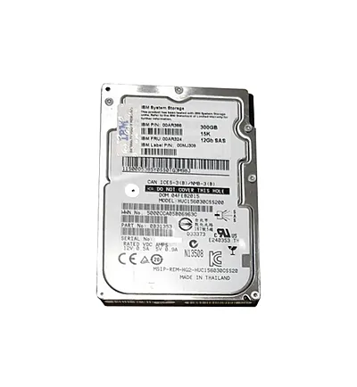 00MJ309 - IBM 300GB 15000RPM SAS 12Gb/s Hot-Swappable 2.5-inch Hard Drive for Storage System V3700