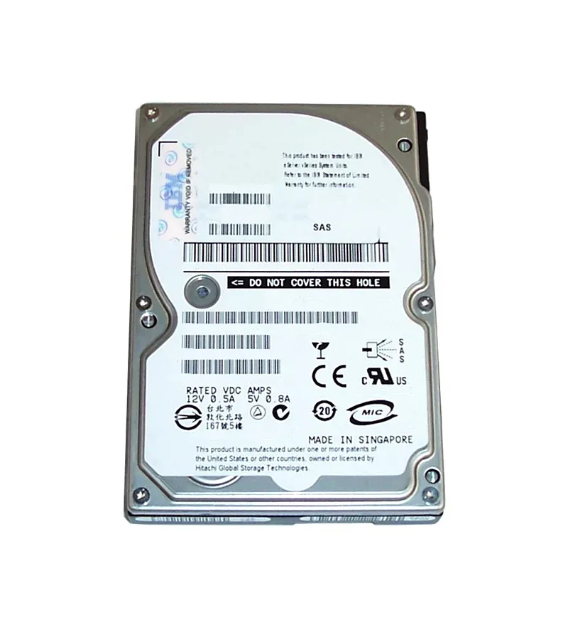 00NA284 - IBM 300GB SAS 12Gb/s 15000RPM 512e 2.5-inch Hot-Swappable Hard Drive with Tray