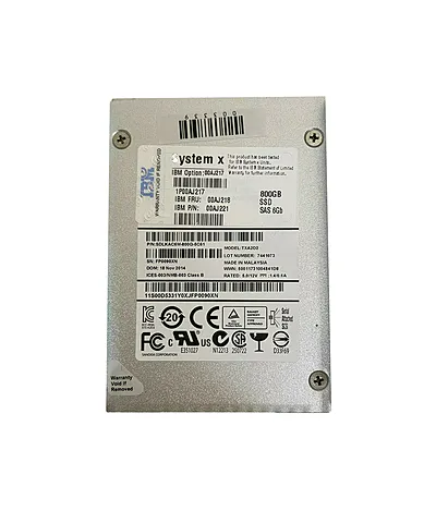 00NC535 - Lenovo 800GB SAS 12Gb/s 2.5-inch Solid State Drive