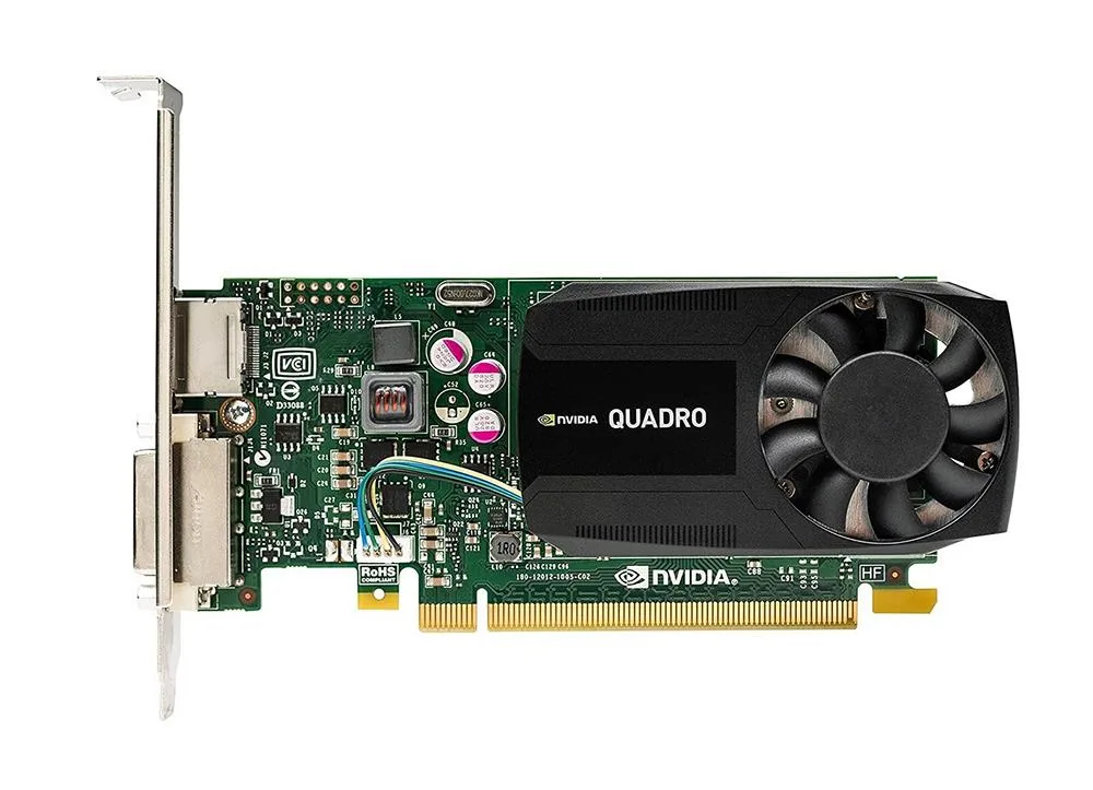00PY4F - Dell Nvidia Quadro K620 2GB DVI / DisplayPort Low Profile Video Graphics Card