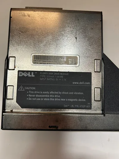 00U151 - Dell 1.44MB 3.5-inch Floppy Drive for OptiPlex GX280