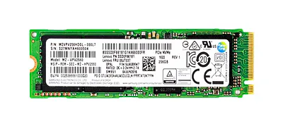 00UP706 - Lenovo 256GB TLC PCI Express 3.0 x4 NVMe M.2 2280 Solid State Drive (SSD)