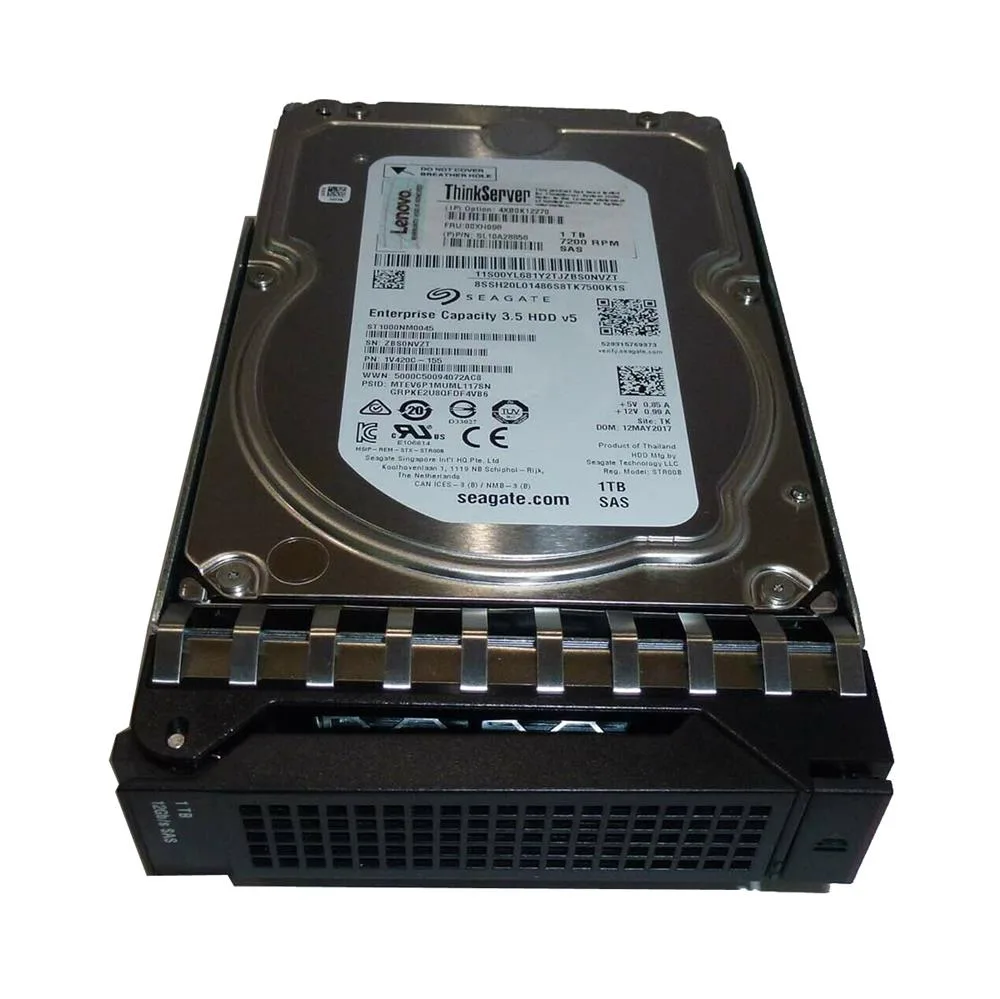 00XH098 - Lenovo 1TB 7200RPM SAS 12Gb/s 3.5-inch Hard Drive