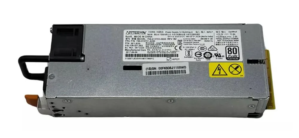00YJ905 - IBM 900-Watts Platinum AC Power Supply