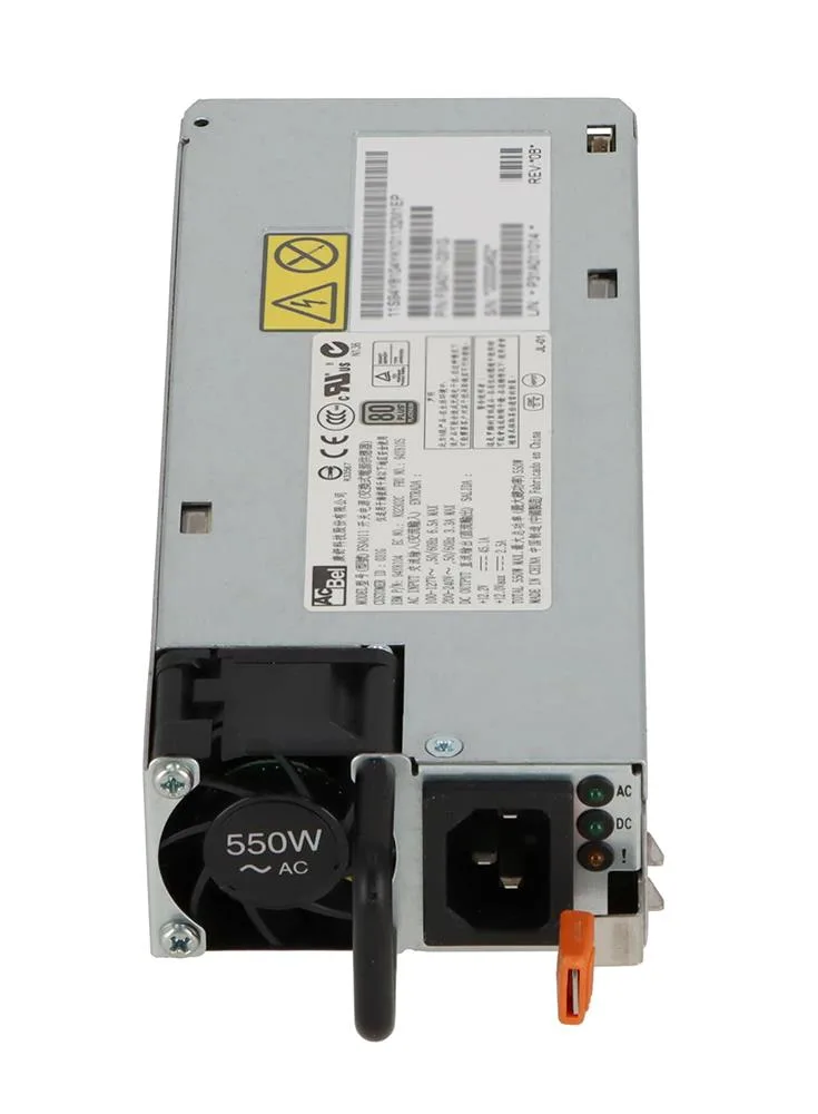 00YJ986 - IBM 550-Watts 240V DC Platinum Power Supply