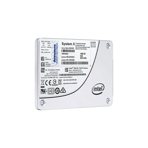 00YK256 - Lenovo 1.6TB SATA 6Gb/s 3.5-inch Solid State Drive