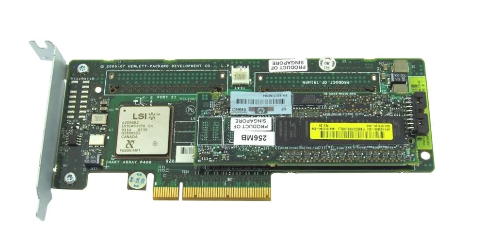 013159-001 - HP Smart Array P400 8-Port SAS PCI-Express RAID Controller Card with 256MB BBWC