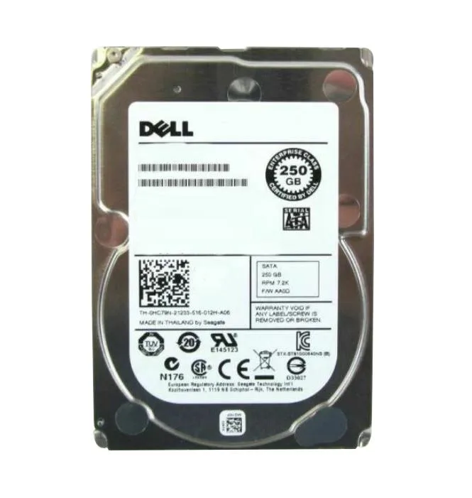 0148J1 - Dell 250GB 5400RPM SATA 3Gb/s 2.5-inch Hard Drive