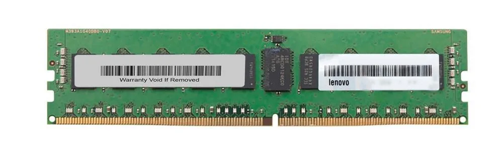01DE961 - Lenovo 8GB PC4-19200 DDR4-2400MHz ECC Registered CL17 RDIMM 1.2V Dual-Rank Memory Module
