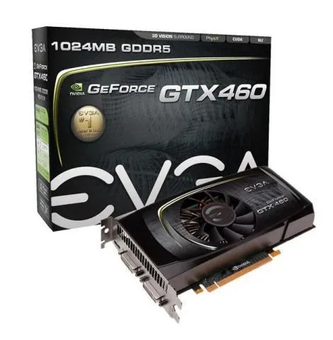 01G-P3-1363-R1 - EVGA GeForce GTX 460 SuperClocked 1GB GDDR5 192-Bit PCI-Express 2.0 x16 Dual DVI Graphics Card