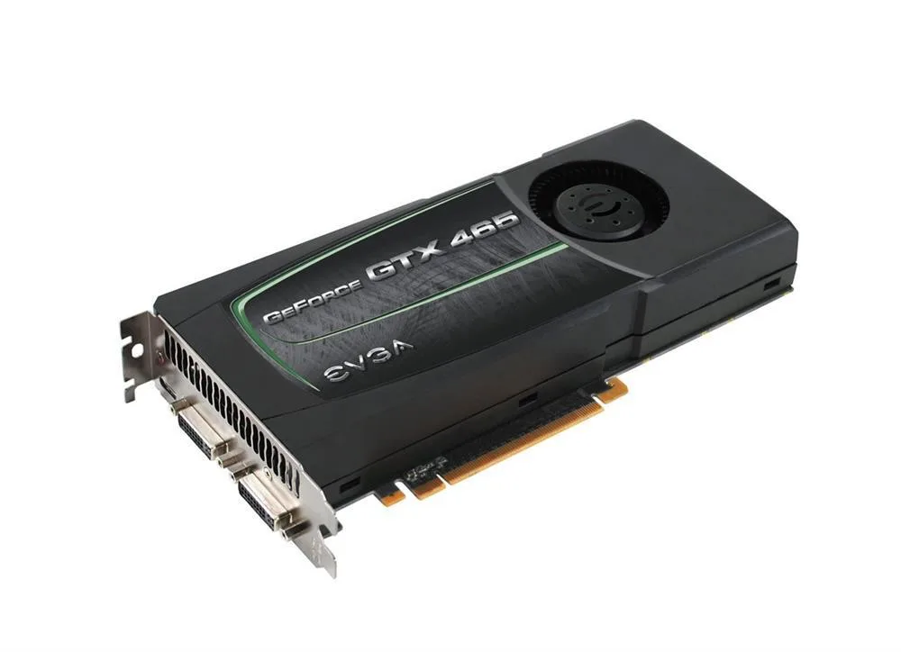 01GP31465A1 - EVGA GeForce GTX 465 1GB 256-Bit GDDR5 PCI Express 2.0 x16 Dual DVI/ Mini-HDMI Video Graphics Card