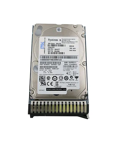 01GV036 - Lenovo 900GB 15000RPM SAS 12Gb/s (512e) 2.5-inch Hard Drive
