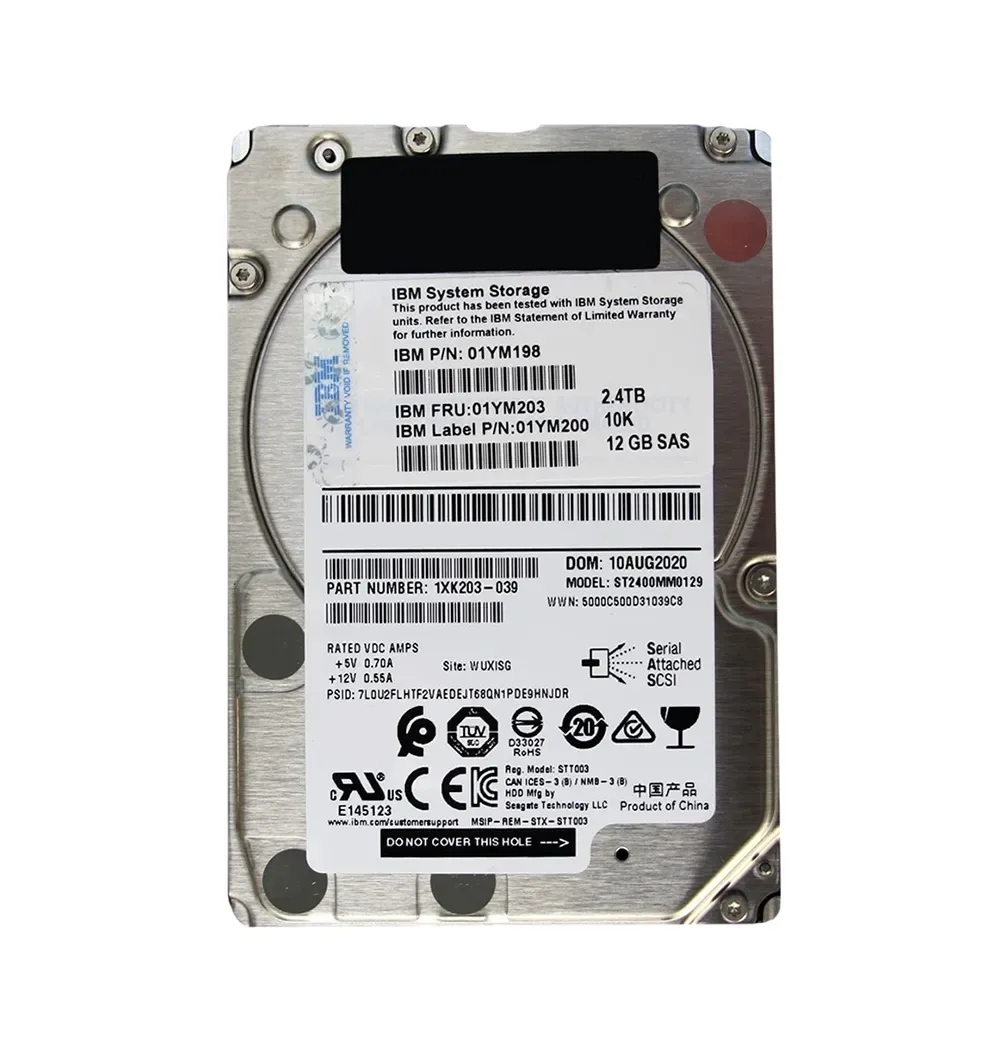 01YM198 - IBM 2.4TB 10000RPM 2.5-inch Hard Drive
