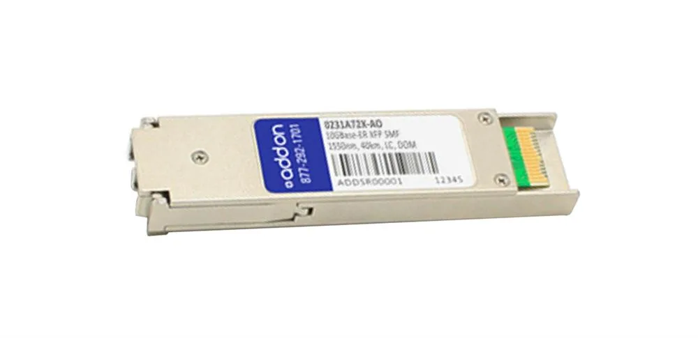 0231A72XAO - Addonics 10Gbps 10GBase-ER Single-mode Fiber 40km 1550nm Duplex LC Connector XFP Transceiver Module