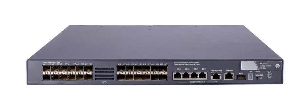 0235A36S-US - H3C S5800-32C-PWR Switch Chassis 24 Port 5 Slot24 10/100/1000Base-T 1 x Expansion Slot, 4 x SFP+