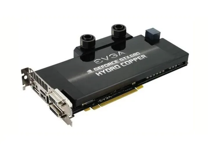 02G-P4-2689-B1 - EVGA GeForce GTX 680 Hydro Copper 2GB GDDR5 256-Bit PCI-Express 3.0 x16 Dual DVI Graphics Card