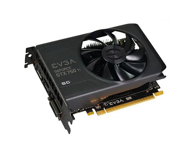 02G-P4-3753-A1 - EVGA GeForce GTX 750 Ti SuperClocked 2GB GDDR5 128-Bit PCI Express 3.0 x16 DVI-I/ HDMI/ DisplayPort Video Graphics Card