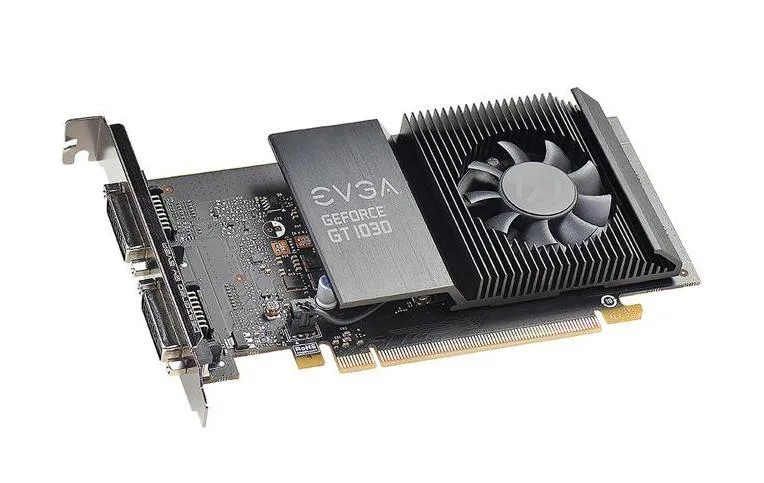 02G-P4-6338-KR EVGA NVIDIA GeForce GT 1030 SC Single Slot 2GB GDDR5 2DVI PCI-Express Video Card