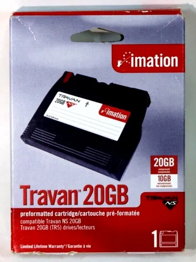 02G714 - Dell 10GB/20GB Data Cartridge for Travan 5 Tape Drives