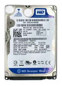 02JMYP - Dell 640GB 5400RPM SATA 3Gb/s 8MB Cache 2.5-inch Hard Drive