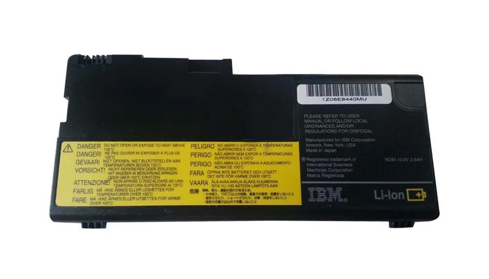 02K6551 - IBM 6-Cell 10.8V 2.8Ah Li-Ion Battery for ThinkPad 570