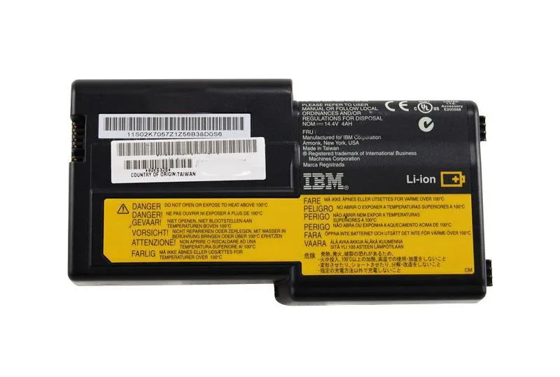 02K7052 - IBM / Lenovo 8-Cell 4400mAh 14.4V Li-ion Battery for ThinkPad R32 / R40