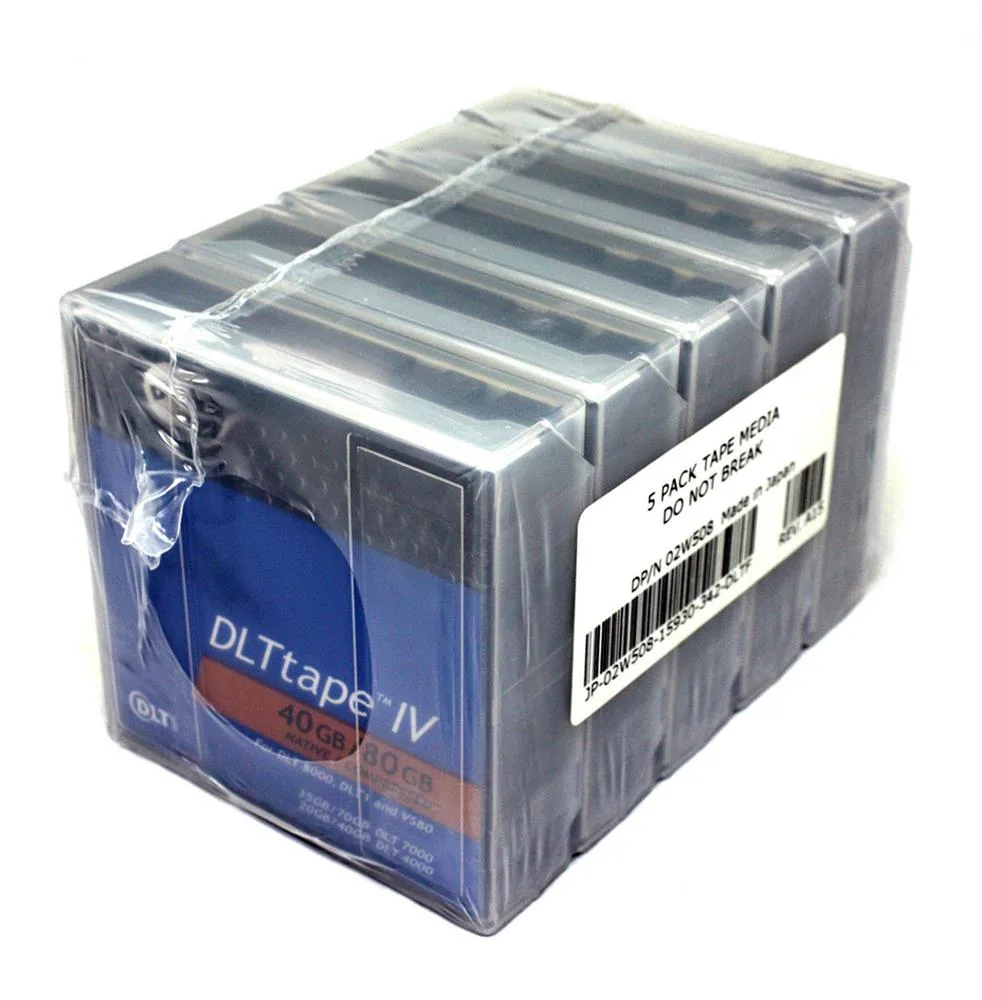 02W508 - Dell 40/80GB DLt Tape Drive (5 Pack)