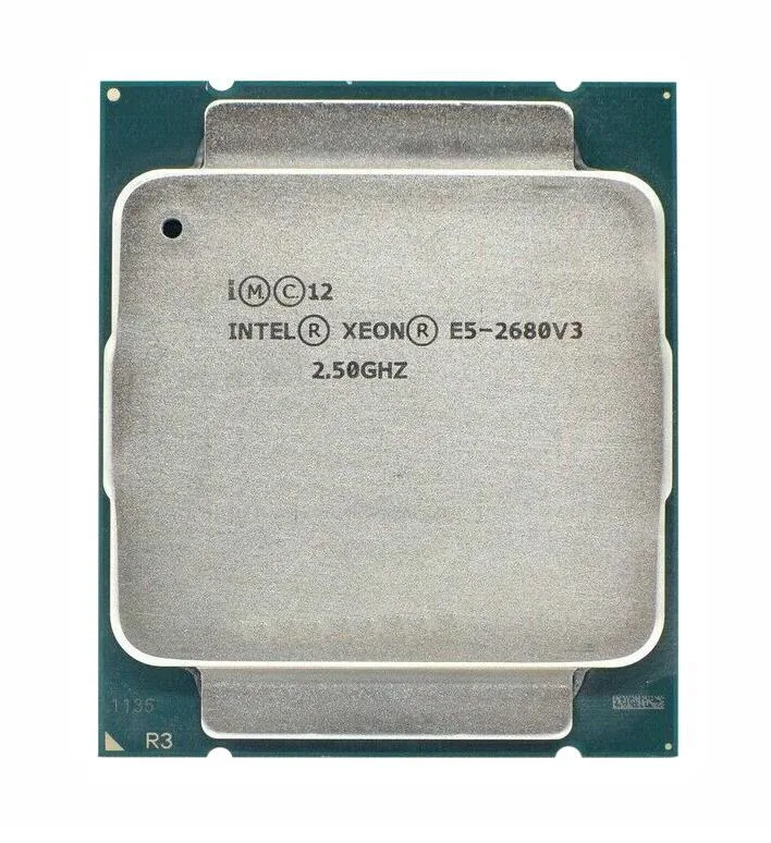 03FYF3 - Dell 2.50GHz 9.6GT/s QPI 30MB SmartCache Socket FCLGA2011-3 Intel Xeon E5-2680 v3 12 Core Processor