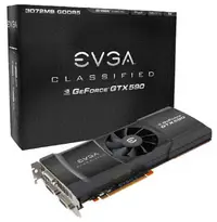 03G-P3-1591-ER - EVGA GeForce GTX 580 Hydro Copper 2 3GB PCI Express DVI-I Mini-HDMI Video Graphics Card