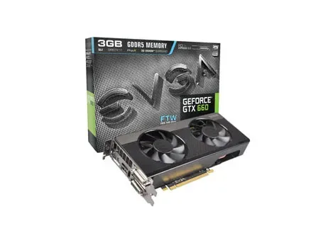 03G-P4-2667-AR - EVGA GeForce GTX 660 3GB FTW Signature 2 3GB GDDR5 192-Bit PCI Express x16 HDMI/ DisplayPort/ Dual DVI Video Graphics Card