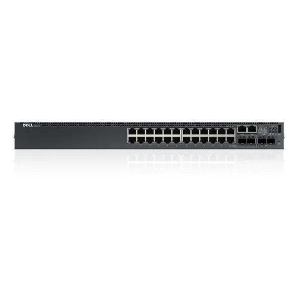 Dell 03P22 PowerSwitch S3124P 24x Ports PoE+ 10/100/1000Base-T 2x Ports SFP+ Layer 3 Managed 1U Rack-mountable GbE Network Switch
