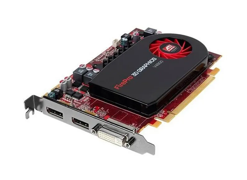 04571K - Dell ATI FirePro V4800 1GB GDDR5 Dual-Link DVI-I / 2x DisplayPort PCI Express 2 x16 Video Graphics Card
