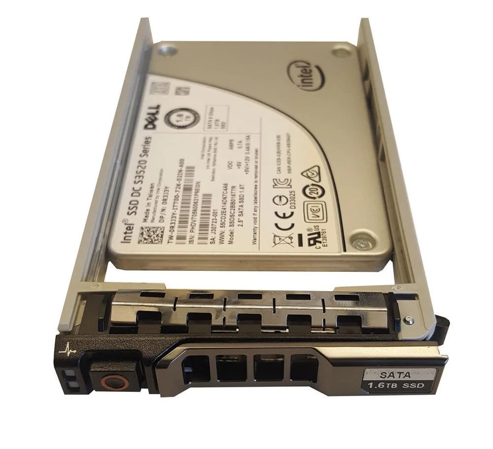 047J3K - Dell 1.6TB Multi-Level Cell (MLC) SATA 6Gb/s 2.5-inch Solid State Drive