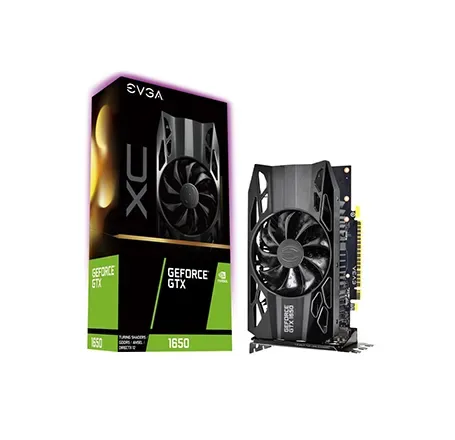 04G-P4-1153-KR EVGA NVIDIA GeForce GTX 1650 XC GAMING 4GB GDDR5 HDMI/2DisplayPort PCI-Express Video Card