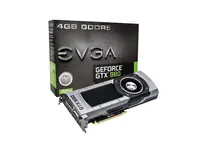 04G-P4-2980-A1 - EVGA GeForce GTX 980 4GB 256-Bit GDDR5 DVI-I/ HDMI/ 3x DisplayPort PCI Express 3.0 x16 Video Graphics Card
