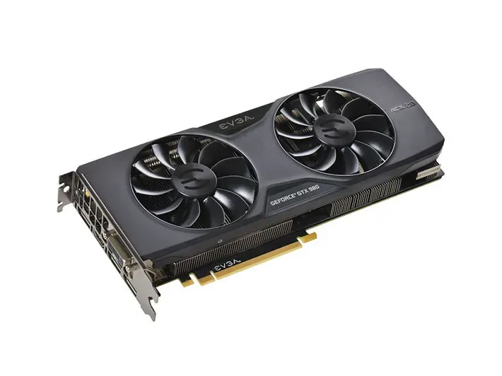 04G-P4-2983-L1 - EVGA GeForce GTX 980 SuperClocked ACX 2.0 4GB GDDR5 256-Bit PCI-Express 3.0 x16 DVI Graphics Card