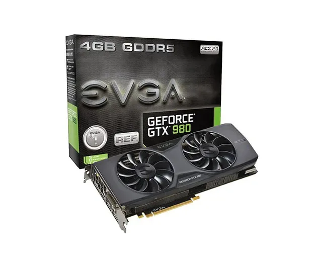 04G-P4-2984-KR - EVGA GeForce GTX 980 FTW ACX 2.0 - GS 4GB 256-Bit GDDR5 PCI Express 3.0 SLI Support Video Graphics Card