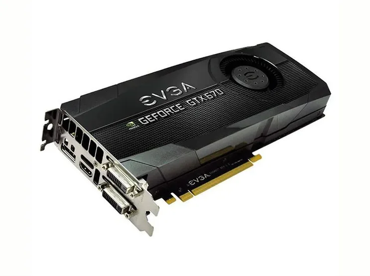 04G-P4-3671-AR - EVGA GeForce GTX 670 4GB 256-Bit GDDR5 PCI Express 3.0 x16 Dual DVI/ HDMI/ DisplayPort/ SLI Support Video Graphics Card