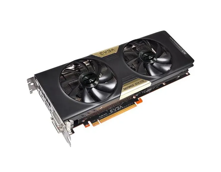04G-P4-3773-KR - EVGA GeForce GTX 770 4GB 256-Bit GDDR5 PCI Express 3.0 x16 DVI-I- DVI-D/ HDMI Video Graphics Card
