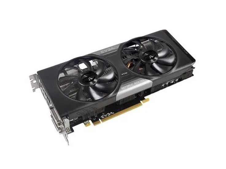 04G-P4-3776-B1 - EVGA GeForce GTX 770 Dual FTW 4GB 256-Bit GDDR5 PCI Express 3.0 x16 DVI-I- DVI-D/ HDMI/ Display-Port/ SLI Support Video Graphics Card
