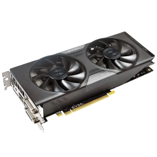 04GP42768AR - EVGA GeForce GTX 760 SC 4GB 256-Bit GDDR5 PCI Express 3.0 DVI-I DVI-D/ HDMI/ DisplayPort SLI Support Video Graphics Card