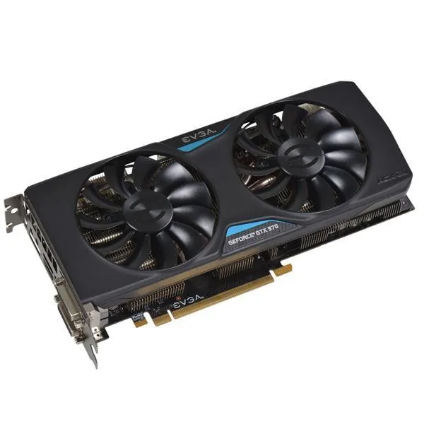 04GP42978KR - EVGA GeForce GTX 970 FTW 4GB 256-Bit GDDR5 PCI Express 3.0 Dual DVI/ HDMI/ DisplayPort Video Graphics Card