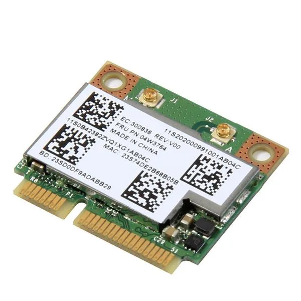 04W3763 - Lenovo Wi-Fi Wireless and Bluetooth 4 Half Mini Card